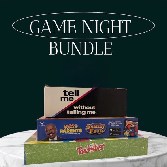 Urban Outfitters Other - 💘SALE💘Game Night Bundle - Cards Against Humanity, Twister, Family Feud